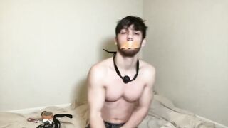 bondageonly27 - Video bareback-videos gay-bbc ride gay-brunette