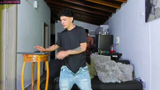 blakemate - Video gay-brasileiro cumming cumshow face-fucking