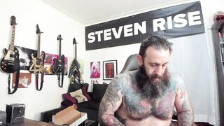 StevenRiseNYC - [Stripchat] hairy hd muscular american