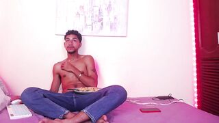 hellboy_tgn - [Stripchat] striptease flexing femboy smoking